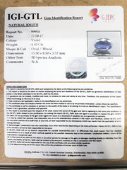 4.56 Ratti Natural Iolite with Govt. Lab Certificate-(1100)